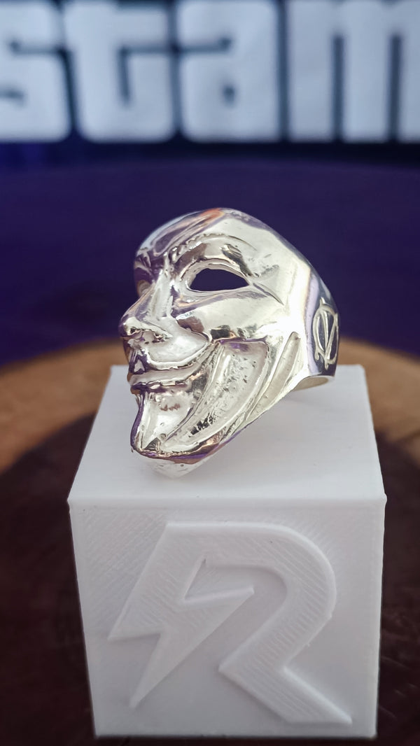 Anel Máscara V de Vingança – Prata 925